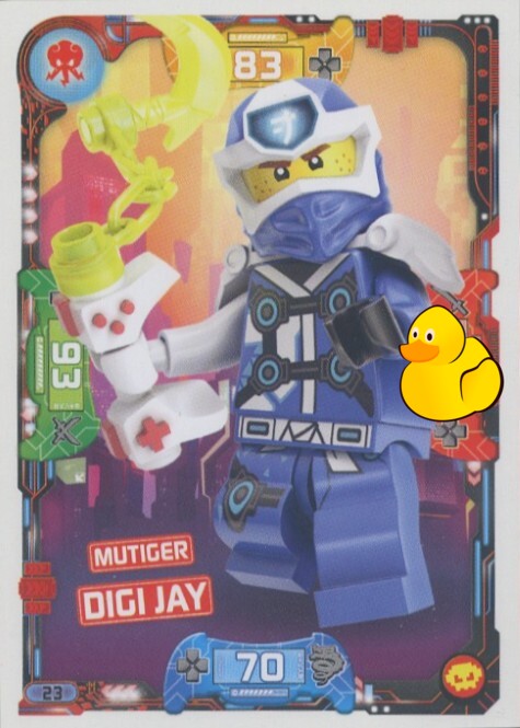 LEGO Ninjago Serie 5 Next Level | #023 Mutiger Digi Jay 