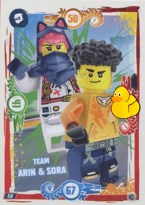 LEGO Ninjago Serie 9 | #056 Team Arin & Sora