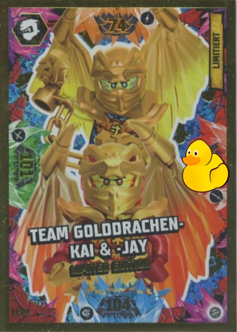 LEGO Ninjago Serie 8 | #LE19 Team Golden Dragon Kai & Jay