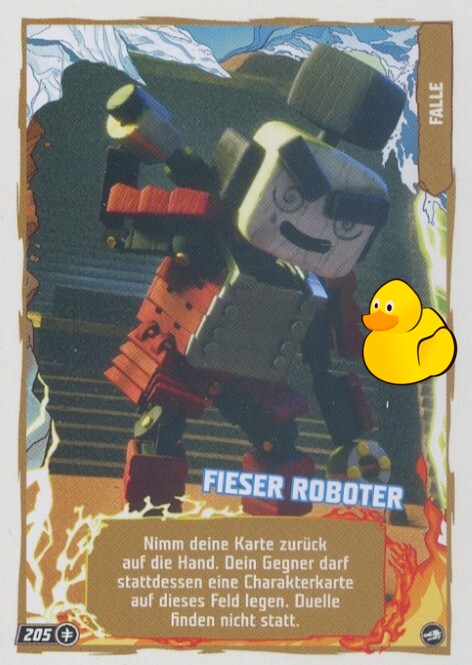 LEGO Ninjago Serie 10 |  #205 Fieser Roboter