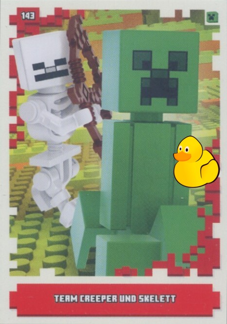 LEGO Minecraft Serie 1 | #143 Team Creeper und Skelett