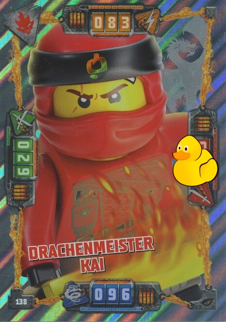 LEGO Ninjago Serie 4 | #XXL 138 Drachenmeister Kai