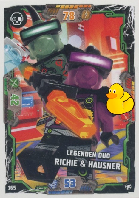 LEGO Ninjago Serie 8 Next Level | #165 Legenden Duo Richie & Hausner