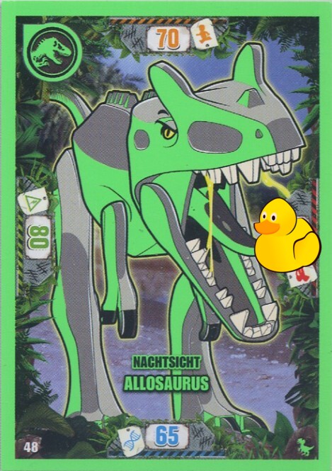 LEGO Jurassic World Serie 3 | #048 Nachtsicht Allosaurus