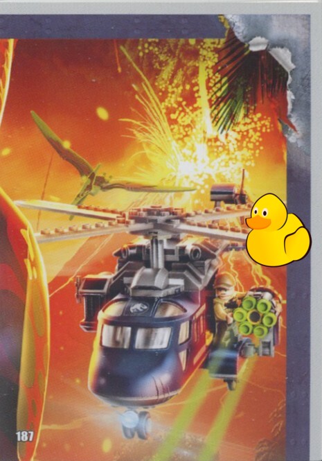 LEGO Jurassic World Serie 1 | #187 Carnotaurusjagd 3