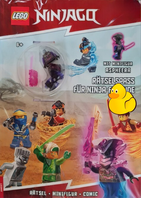 LEGO Ninjago | "Rätselspass für Ninja-Freunde" + Minifigur Aspheera