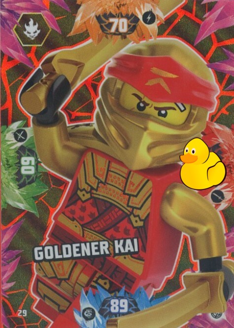 LEGO Ninjago Serie 8 | #029 Goldener Kai