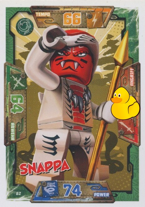 LEGO Ninjago Serie 1 | #082 Snappa