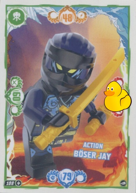 LEGO Ninjago Serie 10 |  #108 Action Böser Jay