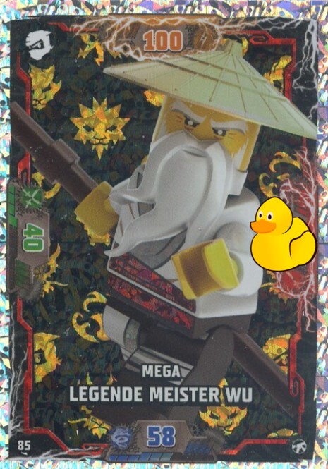 LEGO Ninjago Serie 8 Next Level | #085 Mega Legende Meister Wu