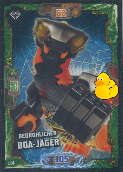 LEGO Ninjago Serie 7 | #114 Bedrohlicher Boa-Jäger