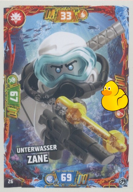 LEGO Ninjago Serie 7 | #026 Unterwasser Zane