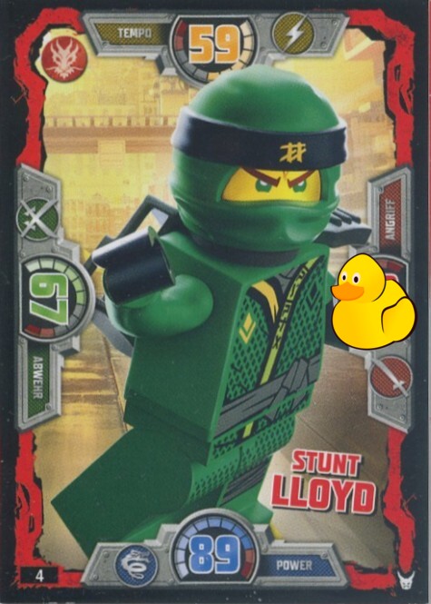 LEGO Ninjago Serie 3 | #004 Stunt Lloyd LEGO Ninjago Serie 3 | #004 Stunt Lloyd