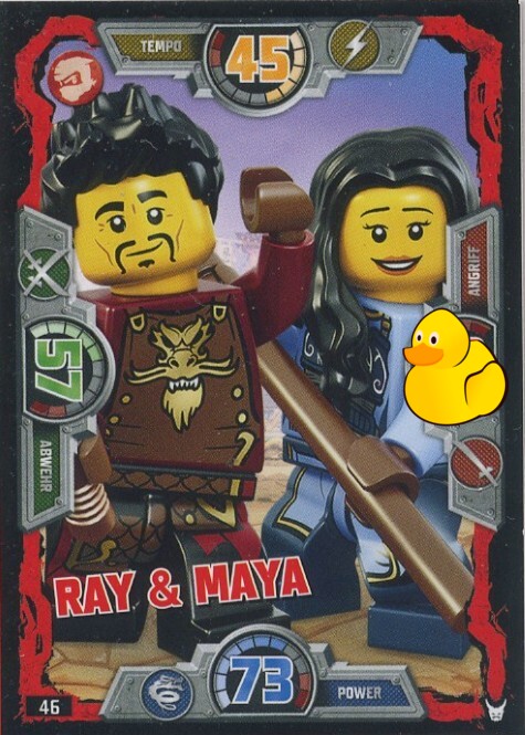 LEGO Ninjago Serie 3 | #046 Ray & Maya 