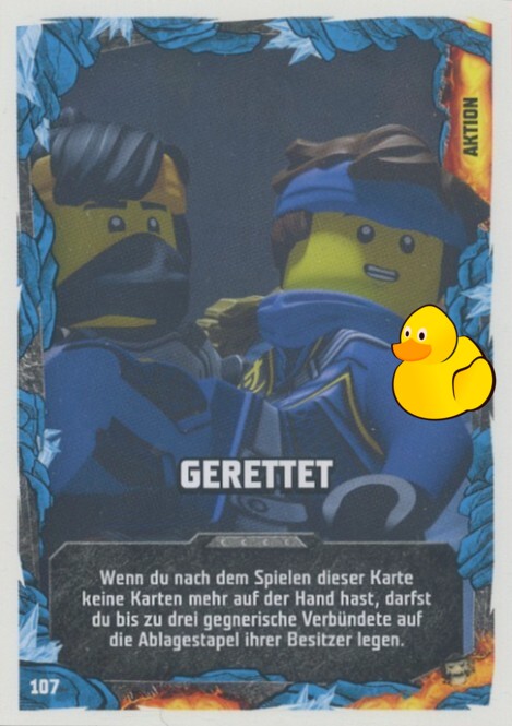 LEGO Ninjago Serie 6 Next Level | #107 Gerettet 