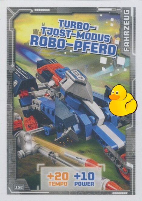 LEGO Nexo Knights Serie 1 | #152 Robo-Pferd (Turbo-Tjost)