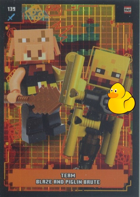 LEGO Minecraft Serie 2 |  #139 Team Blaze and Piglin Brute