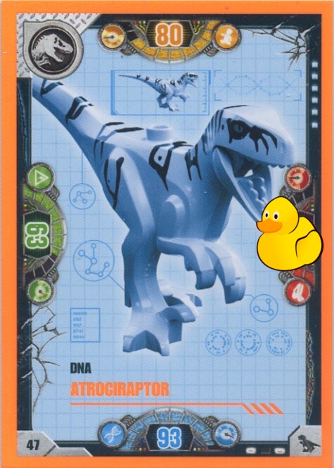 LEGO Jurassic World Serie 2 | #047 DNA Atrociraptor