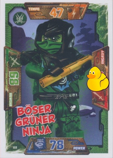 LEGO Ninjago Serie 1 | #068 Böser Grüner Ninja