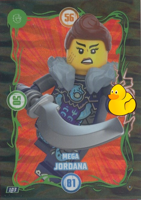 LEGO Ninjago Serie 9 Next Level  | #103 Mega Jordana