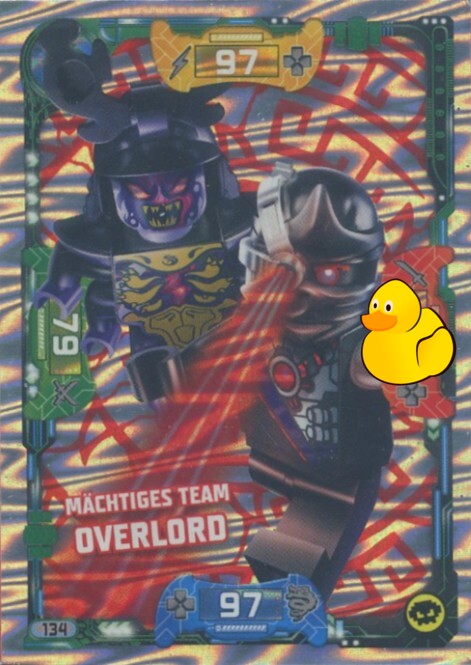 LEGO Ninjago Serie 5 | #134 Mächtiges Team Overlord