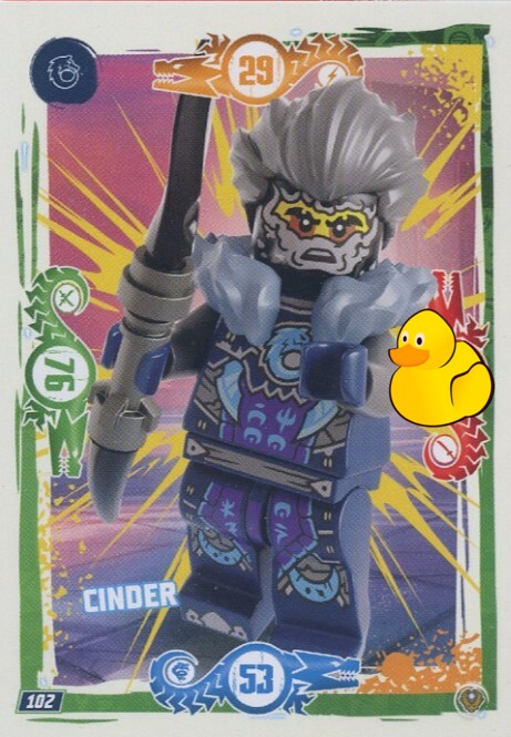 LEGO Ninjago Serie 9 Next Level  | #102 Cinder