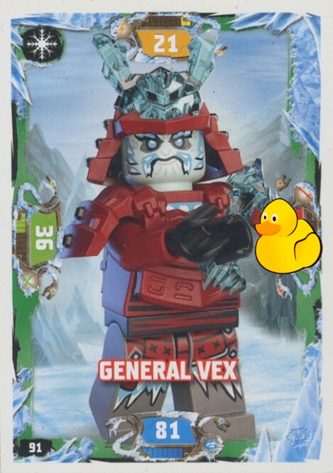 LEGO Ninjago Serie 5 | #091 General Vex 