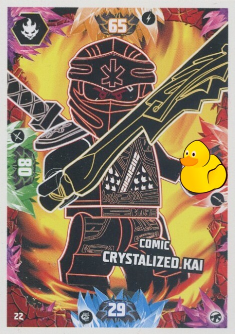 LEGO Ninjago Serie 8 Next Level | #022 Comic Crystalized Kai