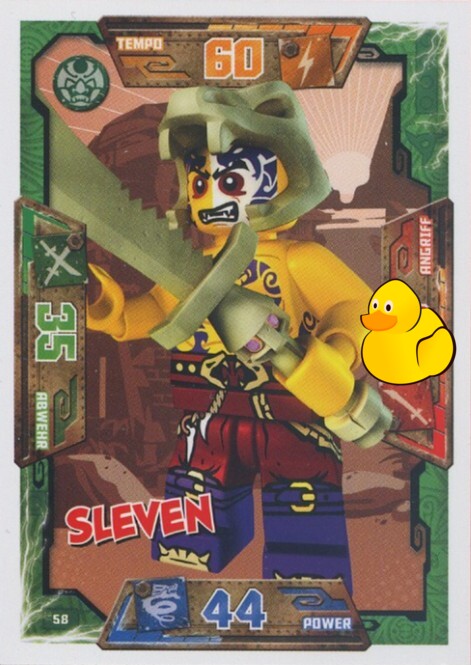 LEGO Ninjago Serie 1 | #058 Sleven
