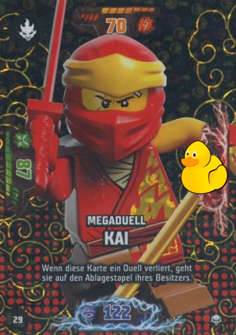 LEGO Ninjago Serie 7 Next Level | #029 Megaduell Kai