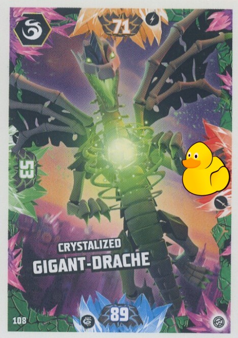 LEGO Ninjago Serie 8 | #108 Crystalized Gigant-Drache