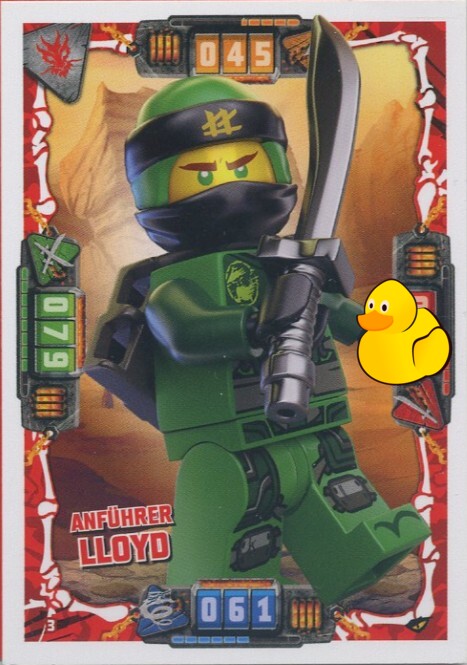 LEGO Ninjago Serie 4 | #003 Anführer Lloyd