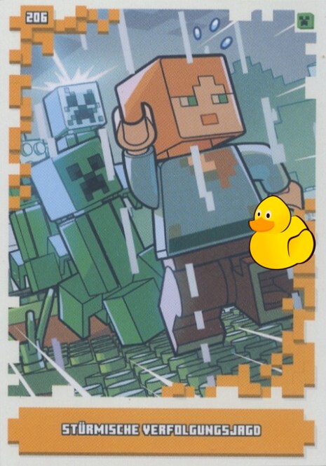 LEGO Minecraft Serie 1 | #206 Stürmische Verfolgungsjagd