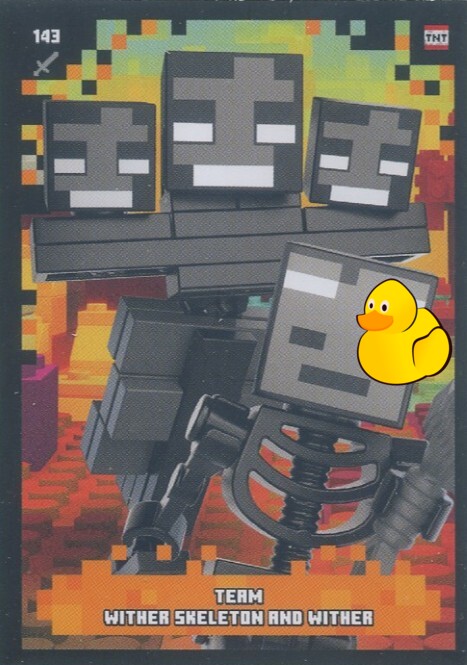 LEGO Minecraft Serie 2 |  #143 Team Wither Skeleton and Wither