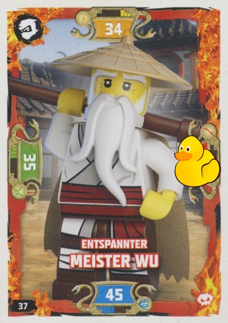 LEGO Ninjago Serie 5 | #037 Entspannter Meister Wu LEGO Ninjago Serie 5 | #037 Entspannter Meister Wu