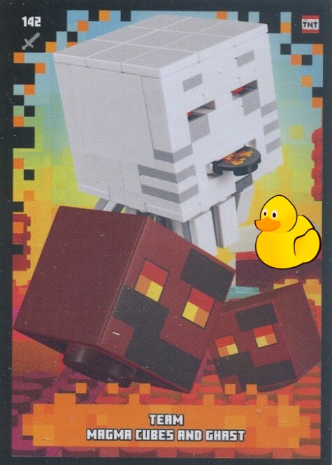 LEGO Minecraft Serie 2 |  #142 Team Magma Cubes and Ghast