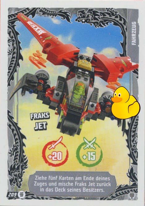 LEGO Ninjago Serie 11 | #209 Fraks Jet