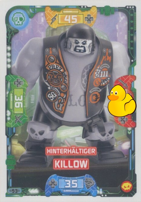 LEGO Ninjago Serie 5 Next Level | #053 Hinterhältiger Killow 