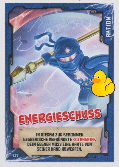 LEGO Ninjago Serie 1 | #137 Energieschuss