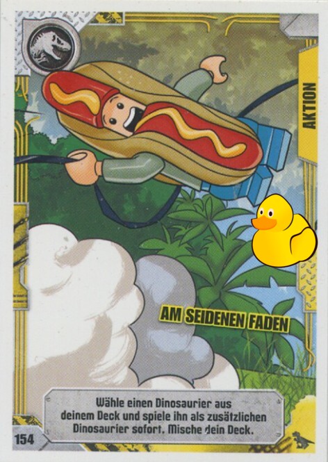 LEGO Jurassic World Serie 2 | #154 Am seidenen Faden