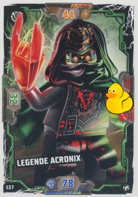 LEGO Ninjago Serie 8 Next Level | #137 Legende Acronix