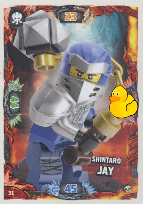 LEGO Ninjago Serie 6 | #031 Shintaro Jay 