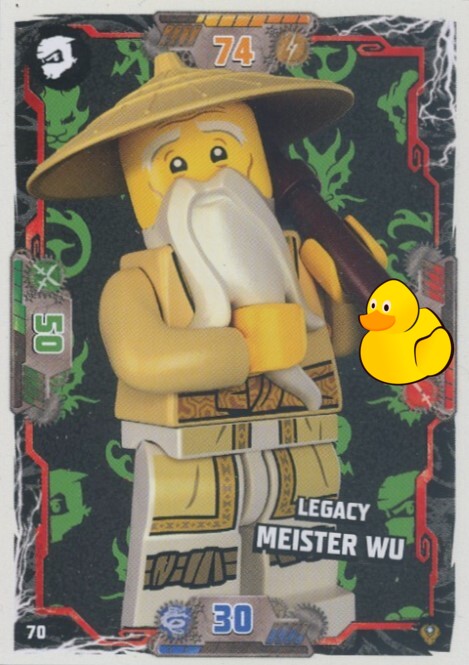 LEGO Ninjago Serie 9 Next Level  | #070 Legacy Meister Wu