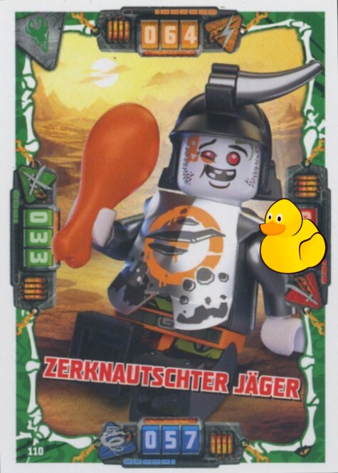 LEGO Ninjago Serie 4 | #110 Zerknautschter Jäger 