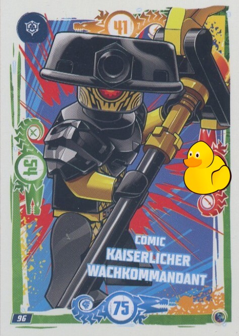 LEGO Ninjago Serie 9 | #096 Comic Kaiserlicher Wachkommandant