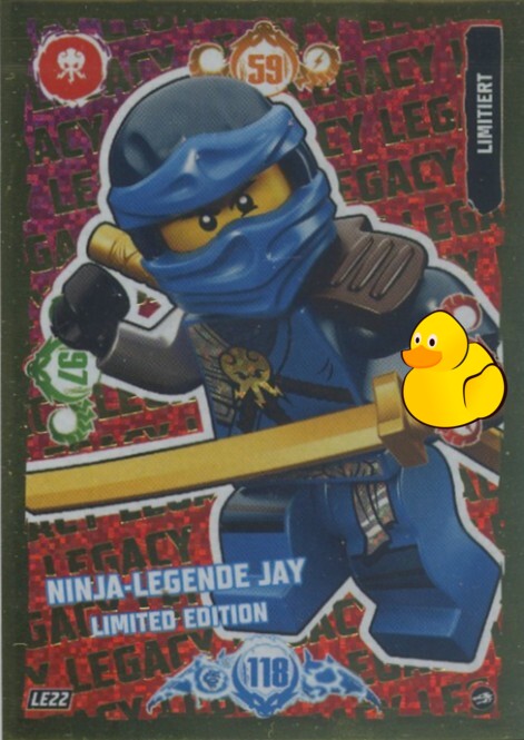 LEGO Ninjago Serie 10 |  #LE022 Ninja-Legende Jay