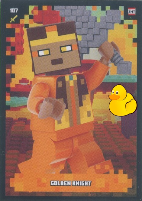 LEGO Minecraft Serie 2 |  #107 Golden Knight