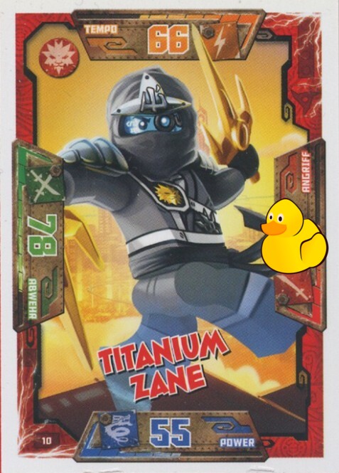 LEGO Ninjago Serie 1 | #010 Titanium Zane