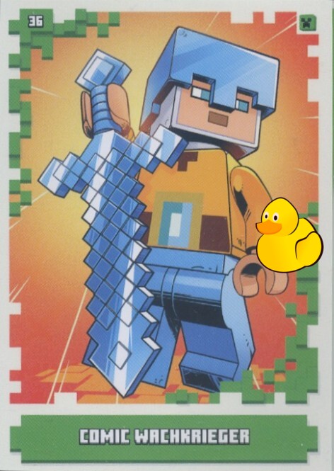 LEGO Minecraft Serie 1 | #036 Comic Wachkrieger