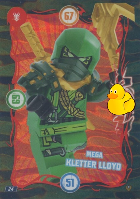 LEGO Ninjago Serie 9 Next Level  | #024 Mega Kletter Lloyd